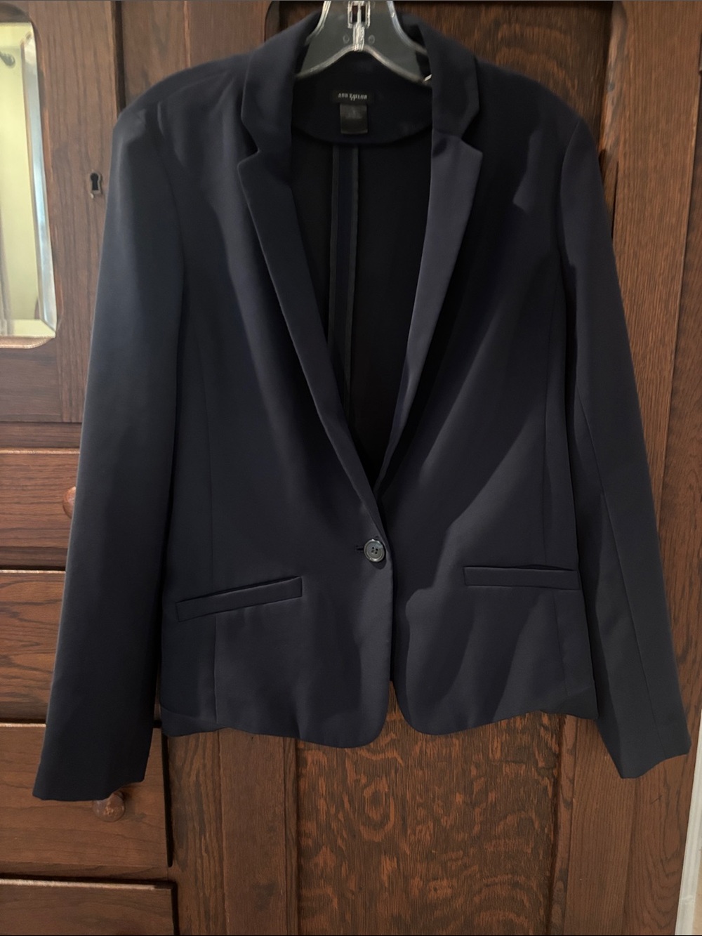 Ann Taylor Navy Single-Button Women's Blazer